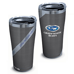 Grey Stainless Tervis with Lid (20oz)