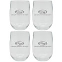 Shatter-Proof Stemless Wine Tumblers (set of 4)